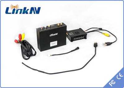 China encripción baja del estado latente H.264 AES256 del 10km Mini Wireless Audio Video Transmitter COFDM en venta