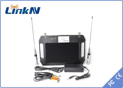 China Outdoor Portable COFDM Receiver , AV Output Handheld Receiver Battery Powered for sale