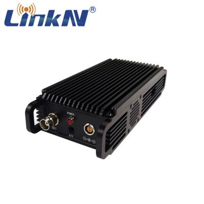 中国 1-1.5km SDIのビデオ送信機FHD COFDM調節H.264低い遅れの高い安全性AES256の暗号化 販売のため
