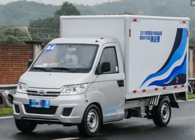 China EV Freezer Box Cargo Container Truck 30KW 60KW Cabin Type for sale