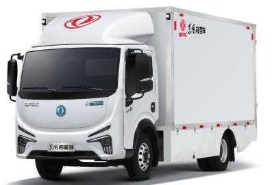 China 6000kg GVW Electric Cargo Container Truck Dongfeng EV Truck for sale