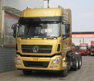 China Trabajo pesado 40T Tractor de tapa 6x4 CNG camiones con motor Remolque 8 ruedas en venta