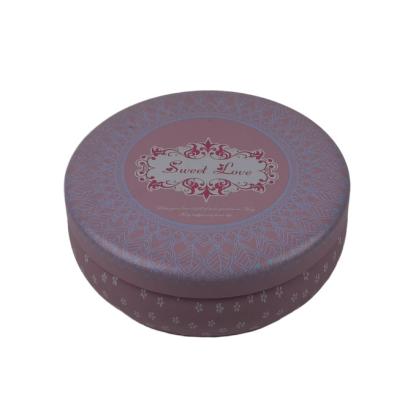 China Large Seamless Candle Tin Can CMYK Offset Printing Candle Tin Box Decorative for sale