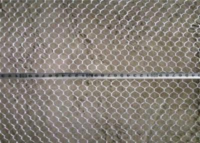 China 22 Gauge PVC Coated Chicken Wire Mesh Customized Color With Strengthening Wire for sale