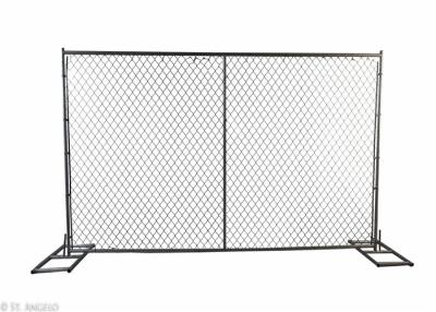 Chine clôture provisoire en acier de 6x12ft, panneaux provisoires rapidement installés de barrière en métal à vendre