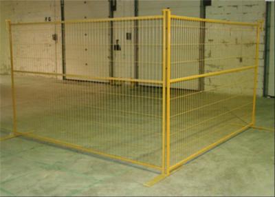 China 6′*9.5′ Canada Galvanized Temporary Fence Site Security For Sporting Events for sale