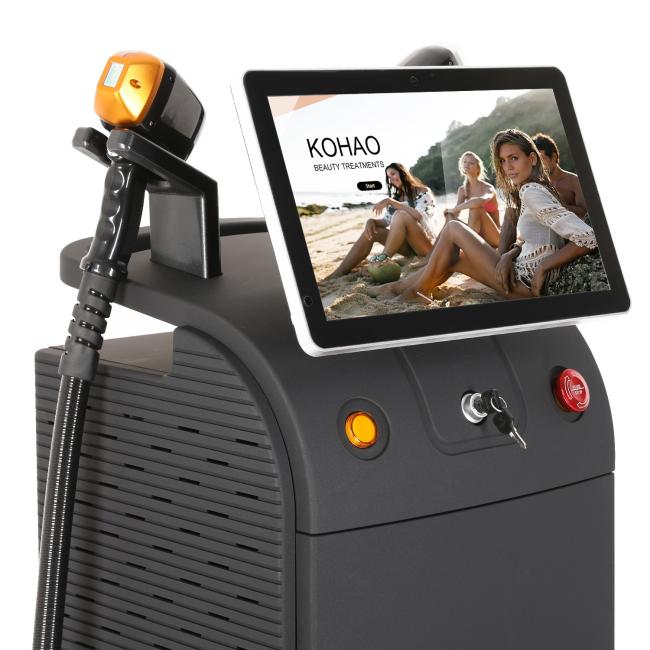 Diode laser hair removal machine