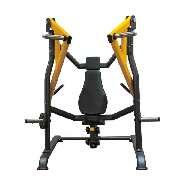 Quality Plate Loaded Seated Decline Chest Press Machine / Gym Fitness Equipment  AXD-M1009 for sale