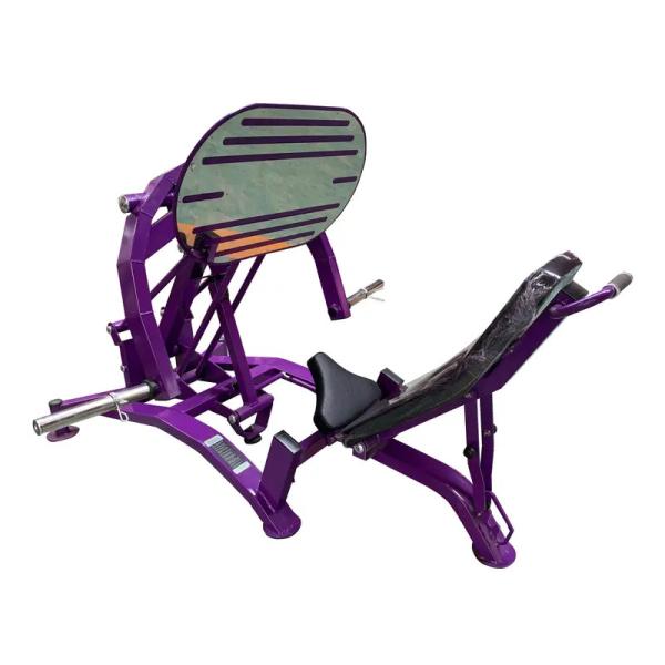 Quality Purple PU Leather Plate Loaded Leg Press Machine For Gymnasium for sale