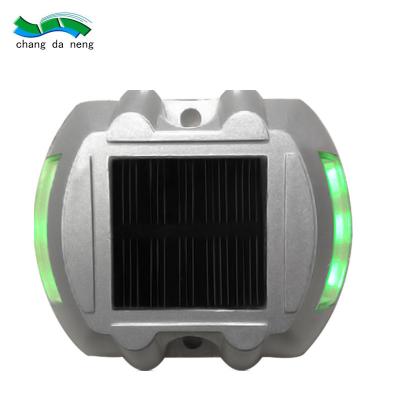 China Amber White Blue Green Led Traffic Signal Lights Solar Light Road Stud   Highway Driveway for sale