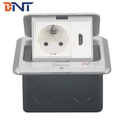 China 2021 hottest aluminum alloy electric hidden floor power socket outlet for sale