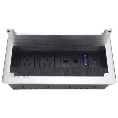 China Cable access management brush table socket box for computer table for sale