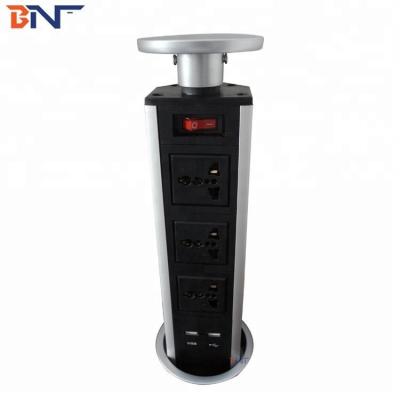 China Kitchen Vertical Pop Up Power Socket with USB Charger for sale