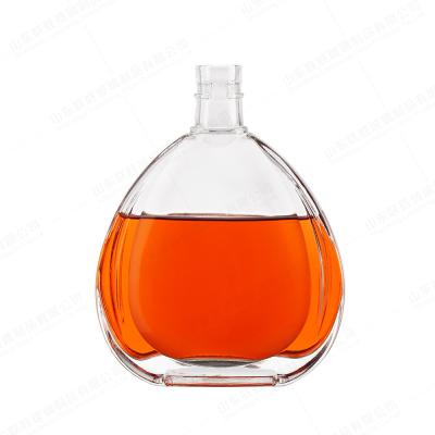 China 700ml 1L 5L Glass Bottle For Vodka Tequila Rum Liquor Spirit Beverage Glass Bottle for sale