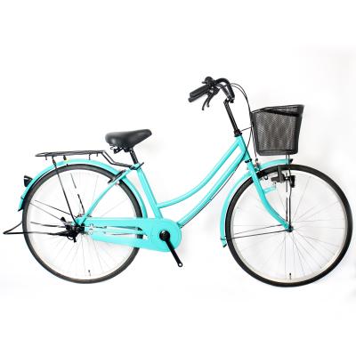 China Bicicleta de crucero para mujeres de 26 pulgadas con engranajes asequible en venta