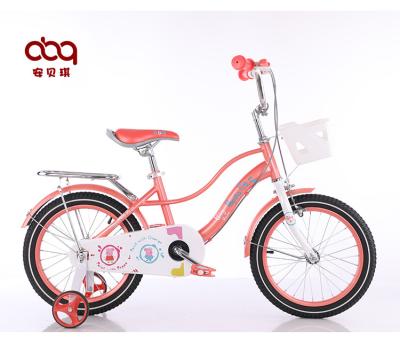 China Bicicleta infantil rosa de 16 polegadas com travão de calibre à venda