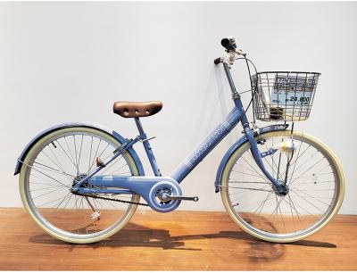 Китай Односкоростные стальные городские велосипеды для женщин 22/24 дюймовый ретро велосипед OEM продается