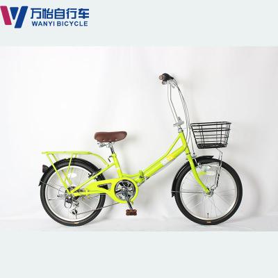 China High Strength Aluminum Alloy Adults Folding Road Bike 20 Inch 2 Wheel for sale