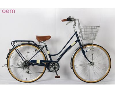 China OEM City Commuter Bikes 26 Inch Lady Bike 6 Speed With Caliper Brake for sale