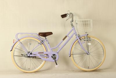 China 26 Inch Steel Frame City Commuter Bikes Single Speed City Bike for sale