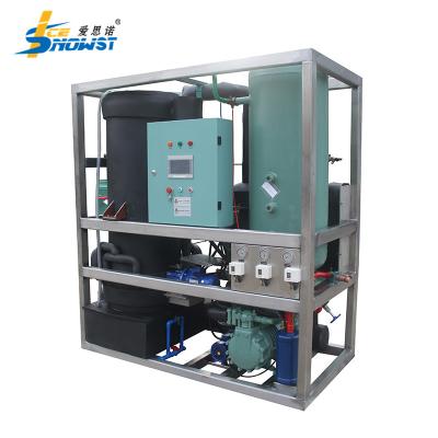 Chine Condensateur refroidi par air à distance industriel automatique d'ODM 5T Mini Tube Ice Machine With à vendre