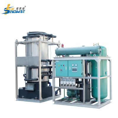 China O ar do ODM refrigerou a máquina de gelo do tubo 15T para a fatura de gelo da transformação de produtos alimentares à venda