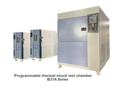 China Two Slots Programmable Thermal Shock Chamber High Low Temperature Test Chamber  IE31A80L  AC380V 50Hz 18KW for sale