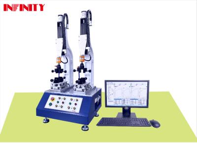 China Connector Insertion And Extraction Force Testing Machine With 2 Slots Dual Station Plug And Pull Force Testing for sale