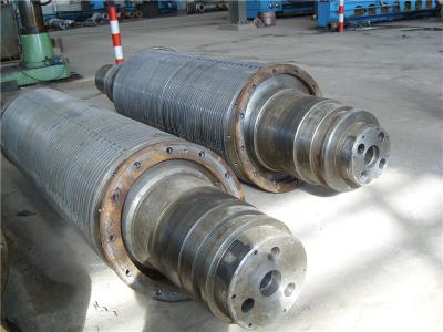 China High Hardness Rolling Mill Rolls 42CrMo 40CrMo For Aluminum / Bronze Belt Length 1650 - 1850 mm for sale