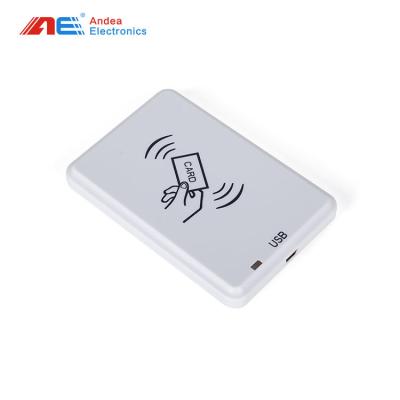 China Free API 13.56mhz RFID IC UID Reader USB Port Smart Card Reader Dual-Color LED Suporte de máquina Windows Linux Android à venda