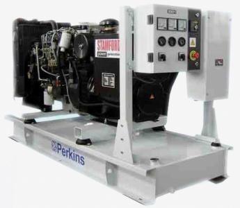 中国 50KVA Perkins 40 Kw Diesel Generator 1103A-33TG2 With Alternator Leroy Somer 販売のため