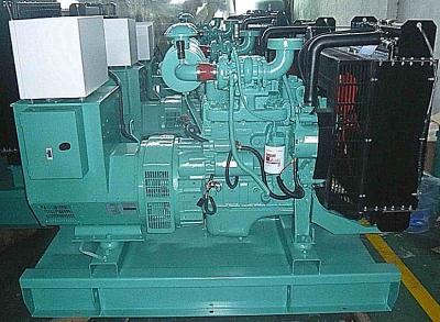 China Super Silent Open Type Genset 200KVA 160KW For Engine Room With Ventilation System for sale
