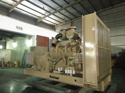 China CUMMINS Series Marine Diesel Genset 800KW /1000KVA With 220VAC Space Heater for sale