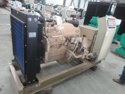 China Brushless Air Cooling Marine Generator Set 100KW /125KVA Pre - High Water Temperature Alarm for sale