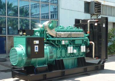 China Water Cooled Industrial Generator Set 700 - 800KW 0.8 Power Factor Electric Governing Type for sale