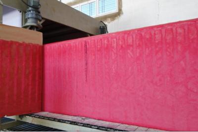 China Línea que produce que hace espuma continua de la esponja horizontal/espuma flexible que hace la máquina en venta