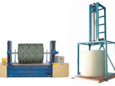 China Vertical / Horizontal Mattress Sponge Foam Drilling Machine , Foam Mattress Making Machine for sale