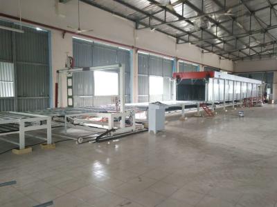 Chine chaîne de production continue de mousse d'éponge de la densité 8~100kg/m3 pour le matelas à vendre
