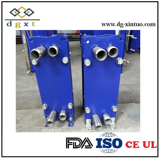 Steam Water 50 to 250 Kw Plate Heat Exchanger, Stainless Steel AISI 316 Plate Heat Exchanger