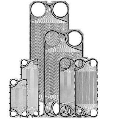 1.0 and 1.6 MPa Sondex S41/42, S62, S86, S110 EPDM Gasket Titanium Plate 1450*608mm Sondex Frame Plate Heat Exchanger