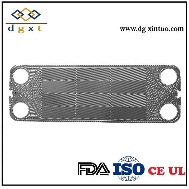 M15b Titanium Channel Plate for Sea Salt Water Gasket Plate Heat Exchanger