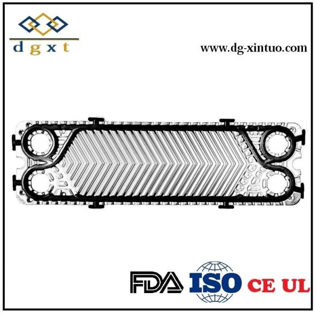 M15b Titanium Channel Plate for Sea Salt Water Gasket Plate Heat Exchanger