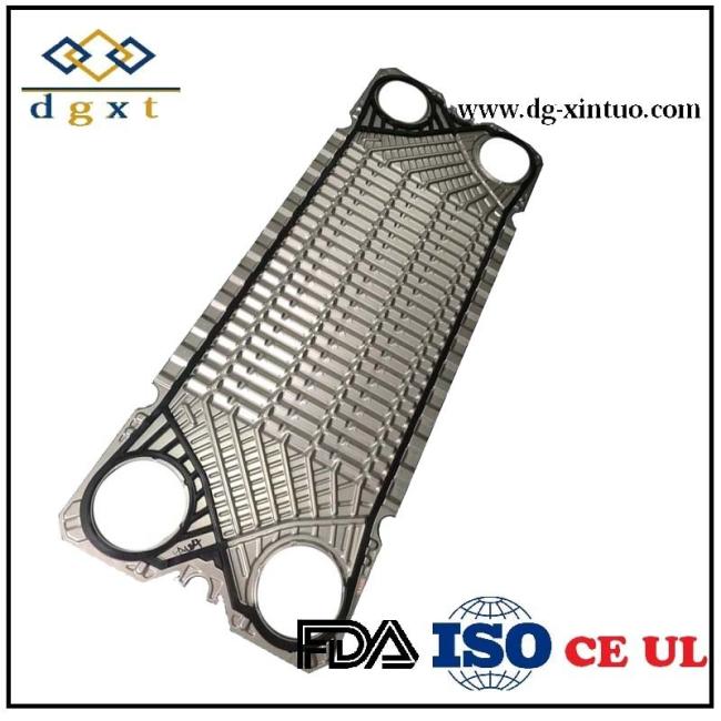 Fa184 Widegap Plate for Free Flow Plate Heat Exchanger