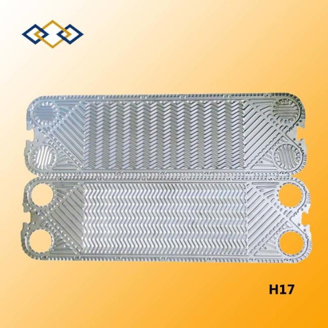 China Supplier H17 Free Flow Plate 100% Replacement for Apv Heat Exchanger