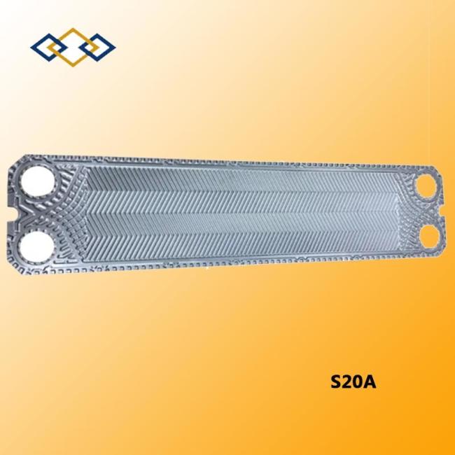 Stainless Steel 304L/316L Titanium C276 Plate of S20A Plate Heat Exchanger