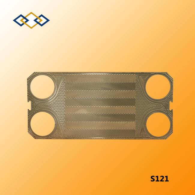 China Sondex Plate Heat Exchanger Plate S121 Industry Phe Plate for Food Milk Stainless Steel Equipment Parts