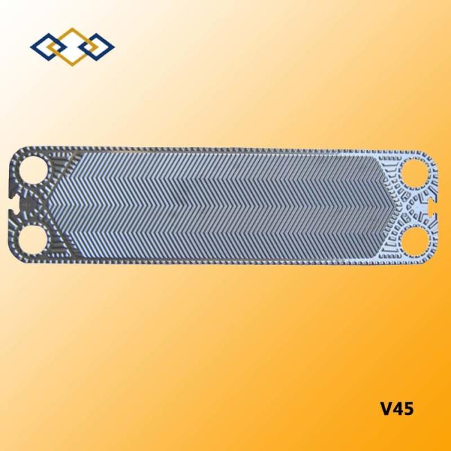 Custom V45 Ti Plate 316/0.5 Plate for Vicarb Plate Heat Exchanger