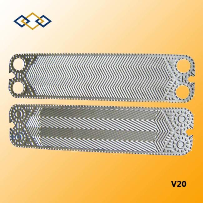Supply 100% Replacement Vicarb V2/V4/V8/V13/V20/V28/V45/V60/V100/V110/V130/V170/V280 Flow Plate for Plate Heat Exchanger