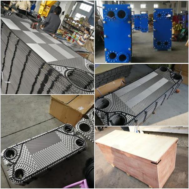 Plate Heat Exchanger for Brine Cooling, Plate Heat Exchanger for Raw Material Preheating