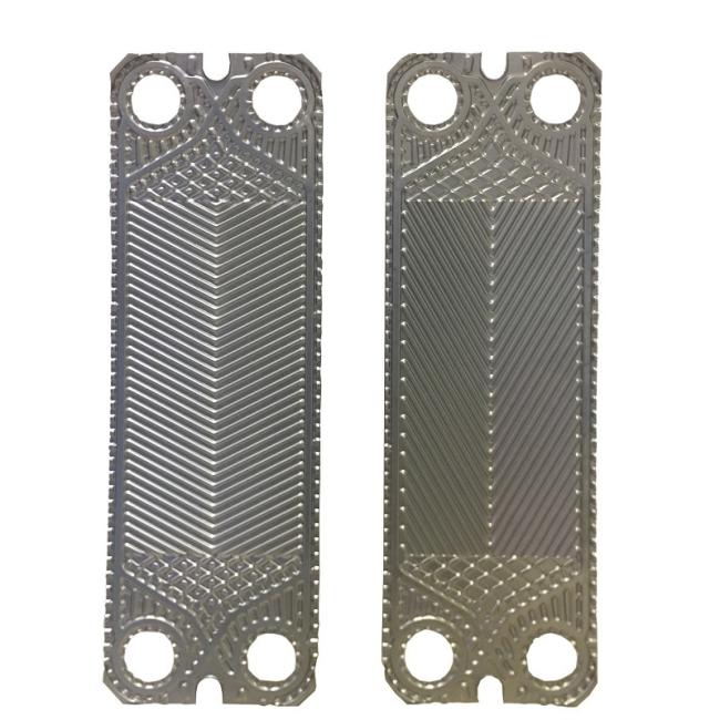 Replacement M6m/M6b Heat Exchanger Plates, SS304, 316L, Titanium Material